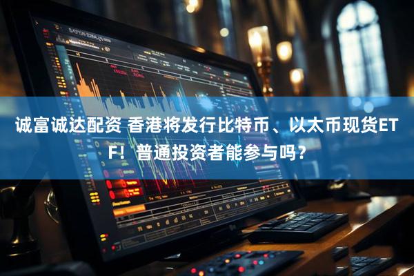 诚富诚达配资 香港将发行比特币、以太币现货ETF！普通投资者能参与吗？
